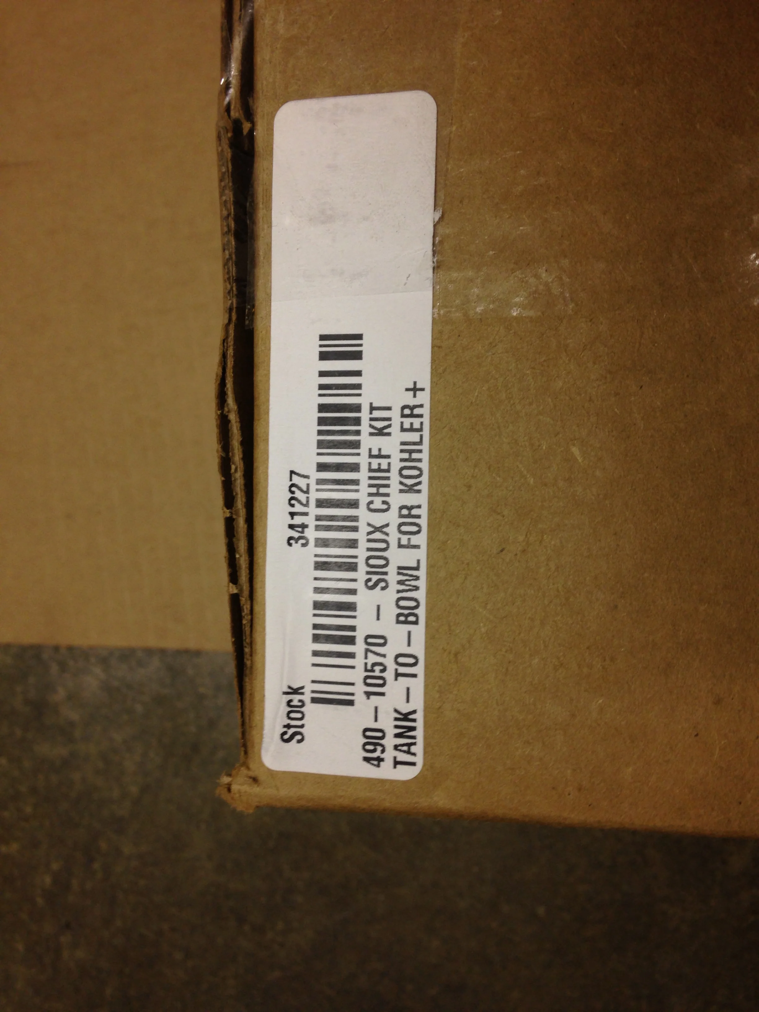 Tank To Bowl Kit, For Kohler - Image 4