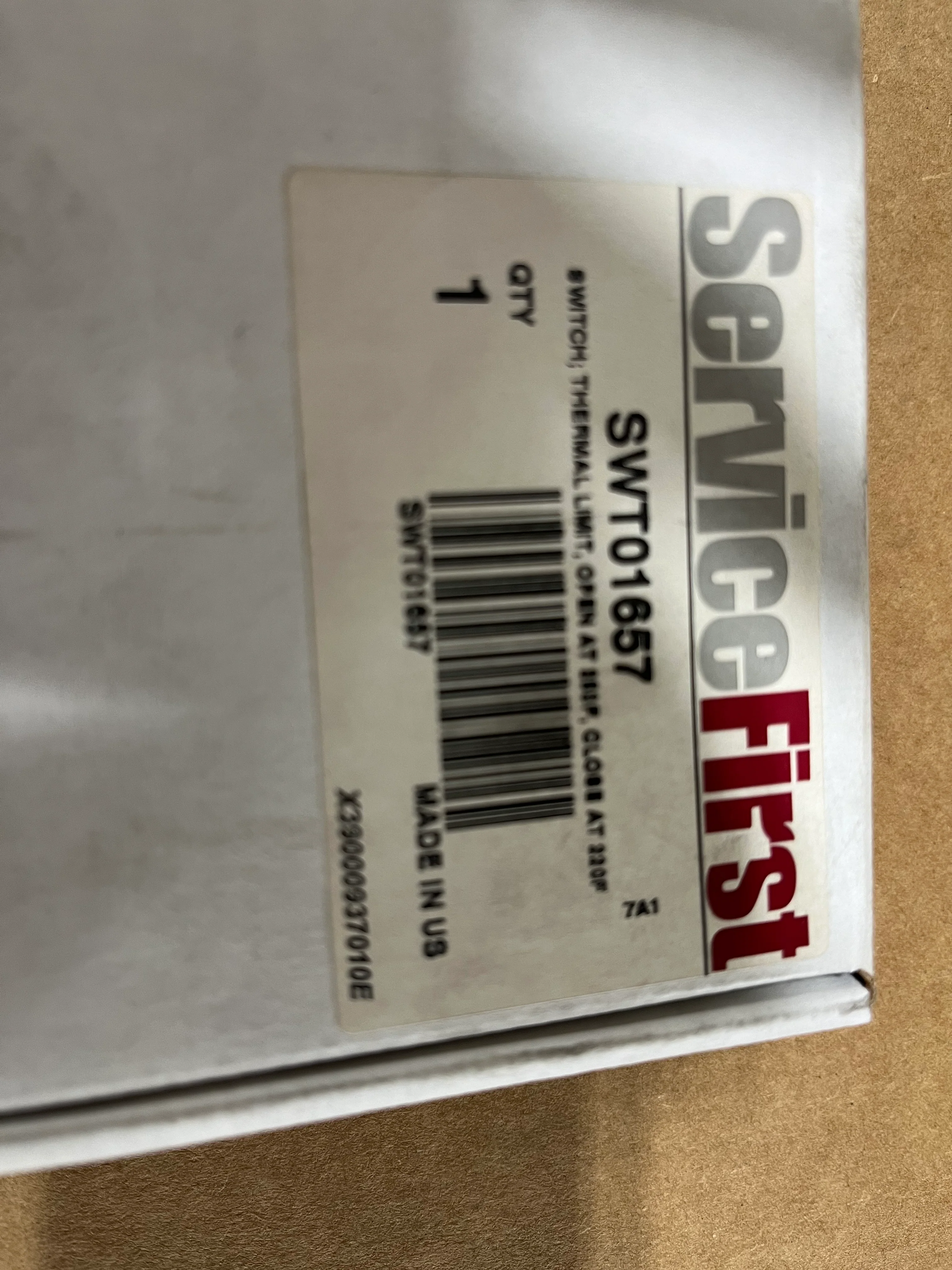 Thermal Limit Switch Opens At 250F, Closes At 220F - Image 3