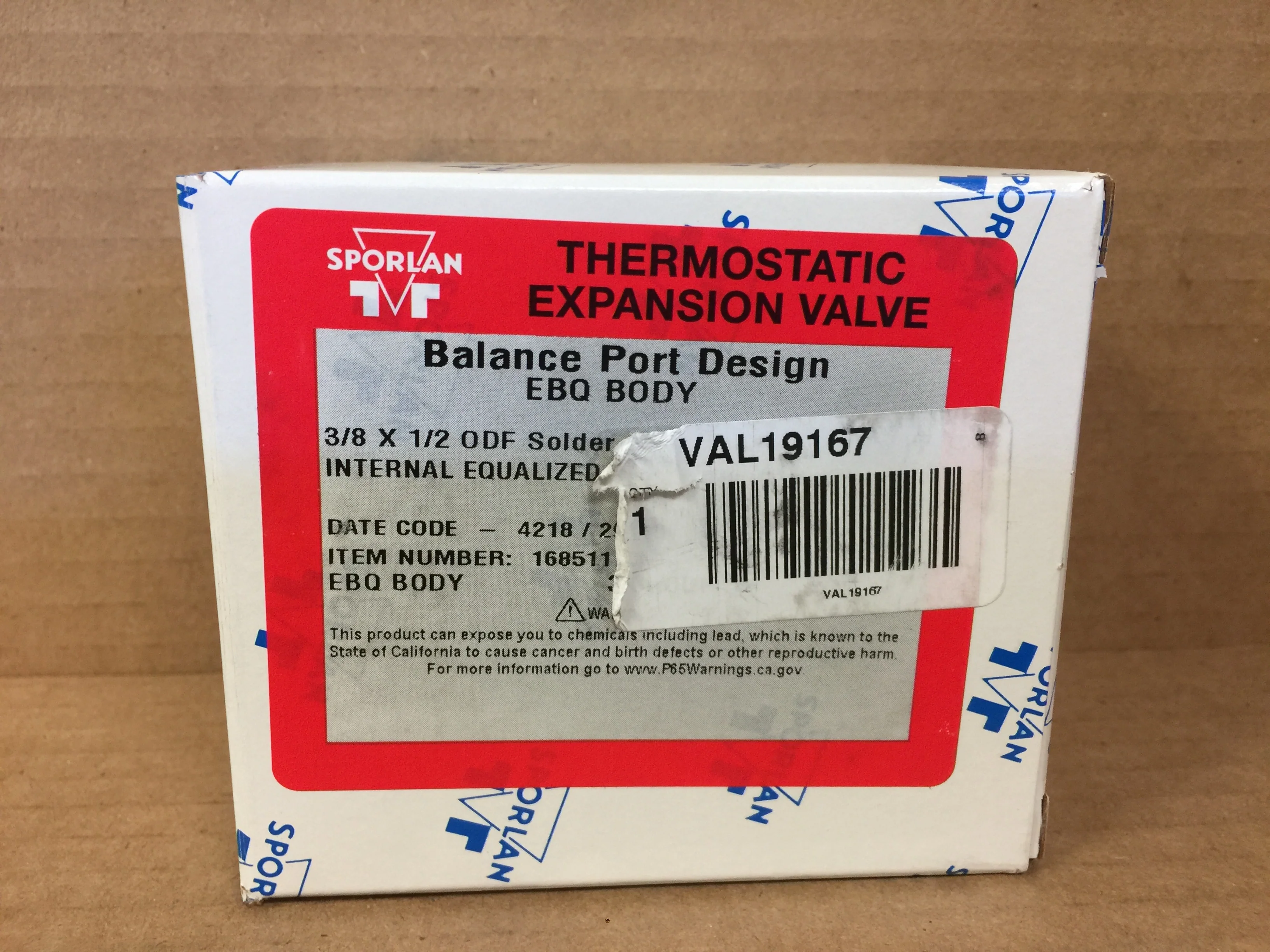 Thermostatic Expansion Valve; 3/8" X 1/2" ODF Solder - Image 4