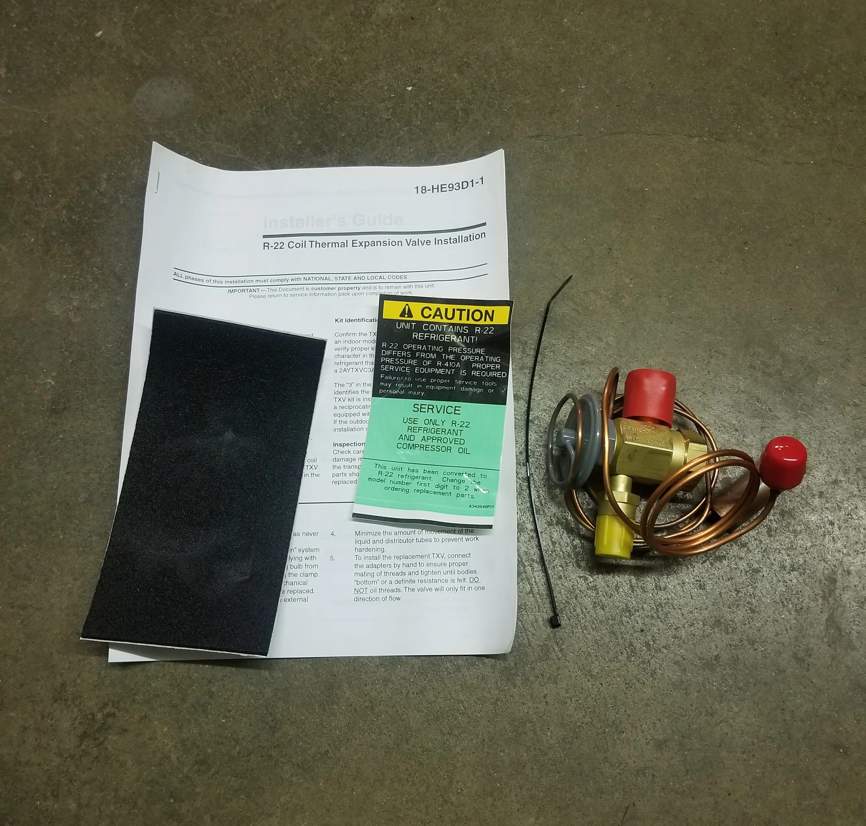 Thermostatic Expansion Valve Kit, R-22 - Image 6