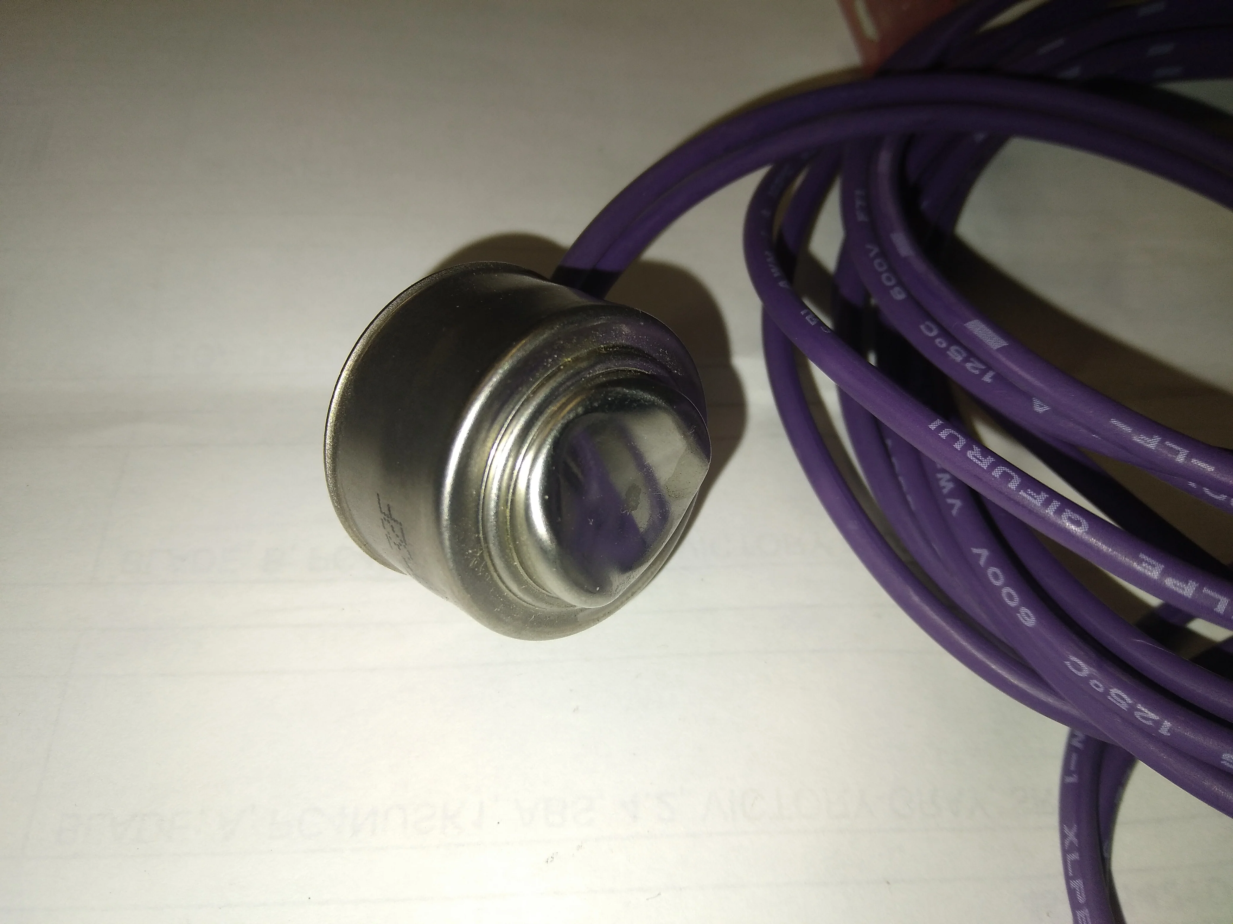 THERMOSTAT;TERMINATOR,240V,SPST,OPENS AT 105F - Image 2