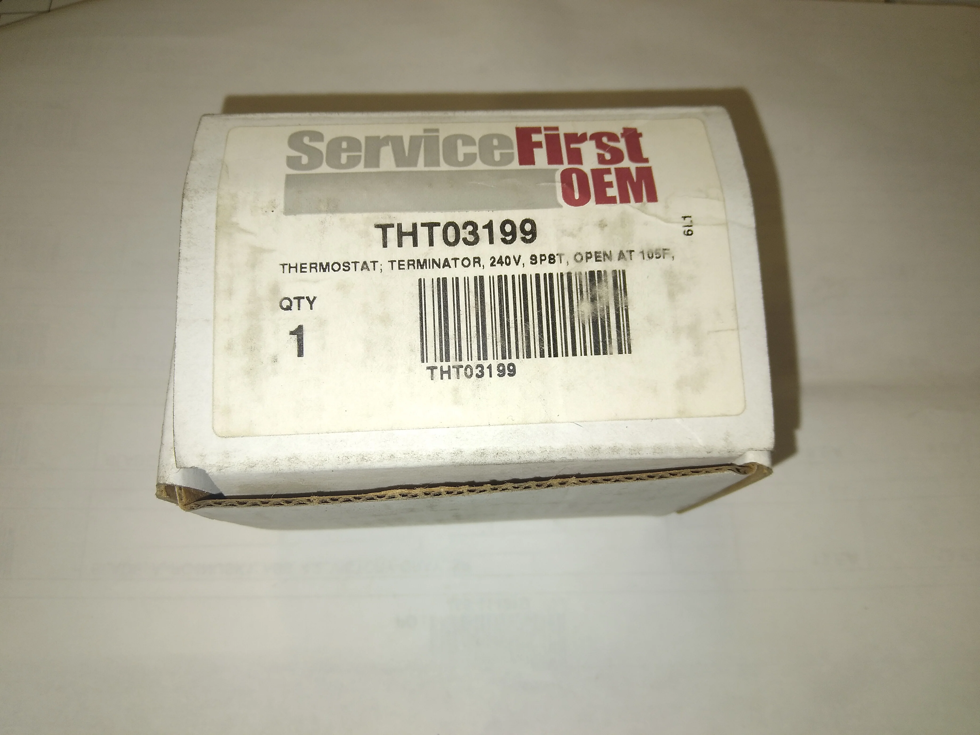 THERMOSTAT;TERMINATOR,240V,SPST,OPENS AT 105F - Image 5