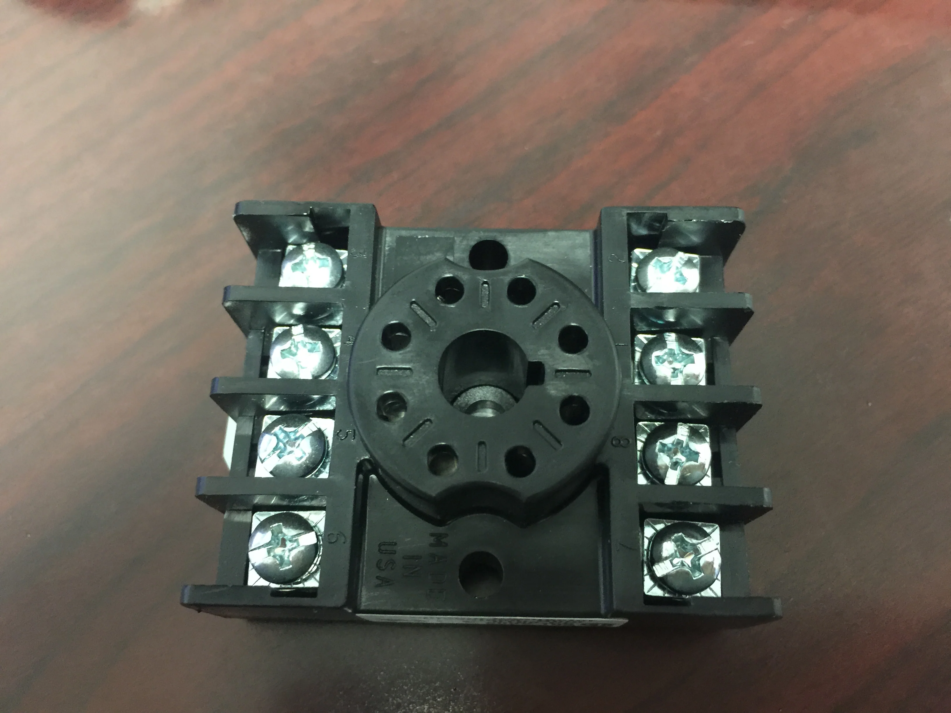 Timer; 8 Pin OCTAL Plug In Base For Plug In Phase Monitor & Timers - Image 3