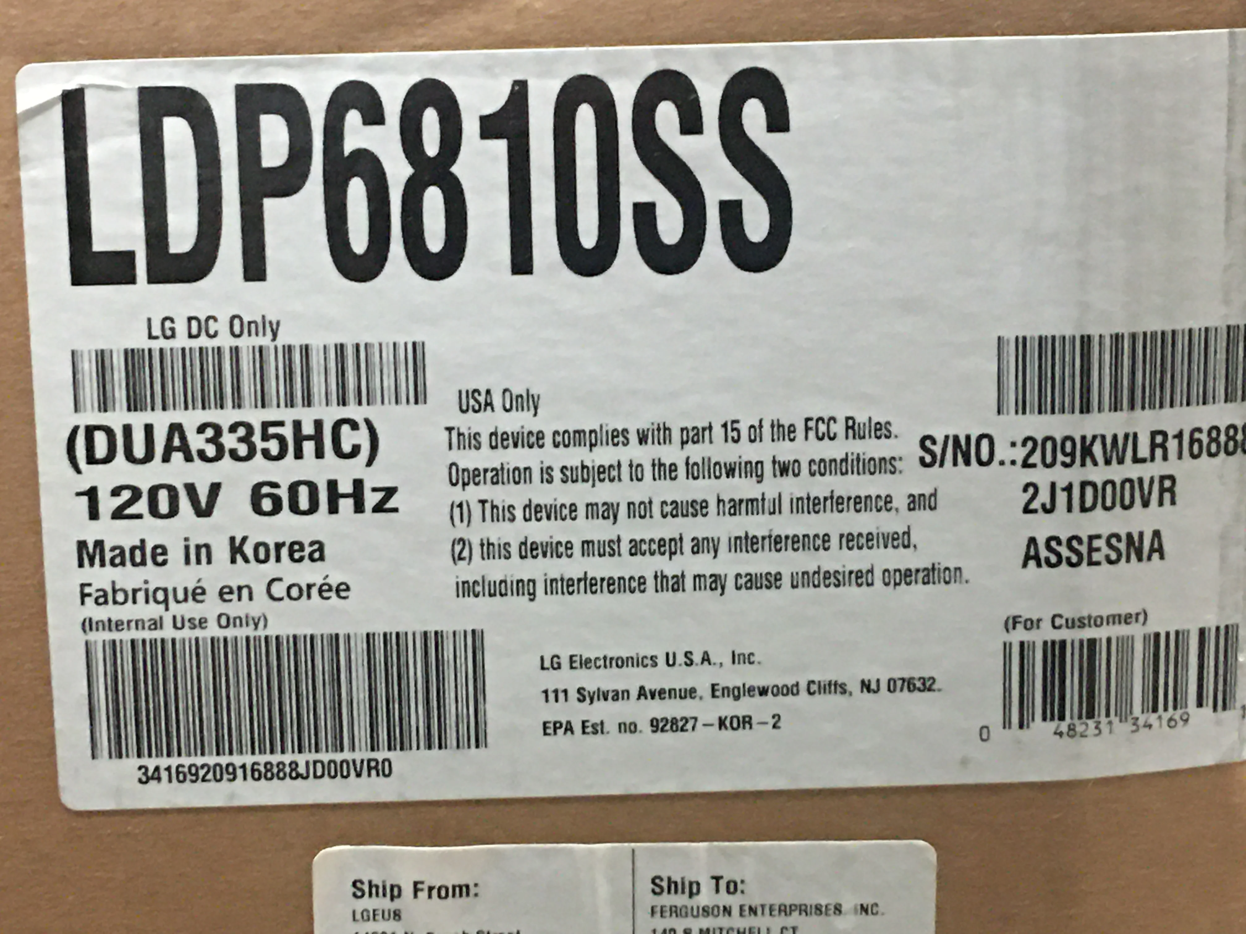 Top Control Smart Wifi Enabled Dishwasher 120V - Image 6