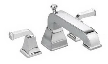 Townsquare Deckmount Tub Filler-Chrome