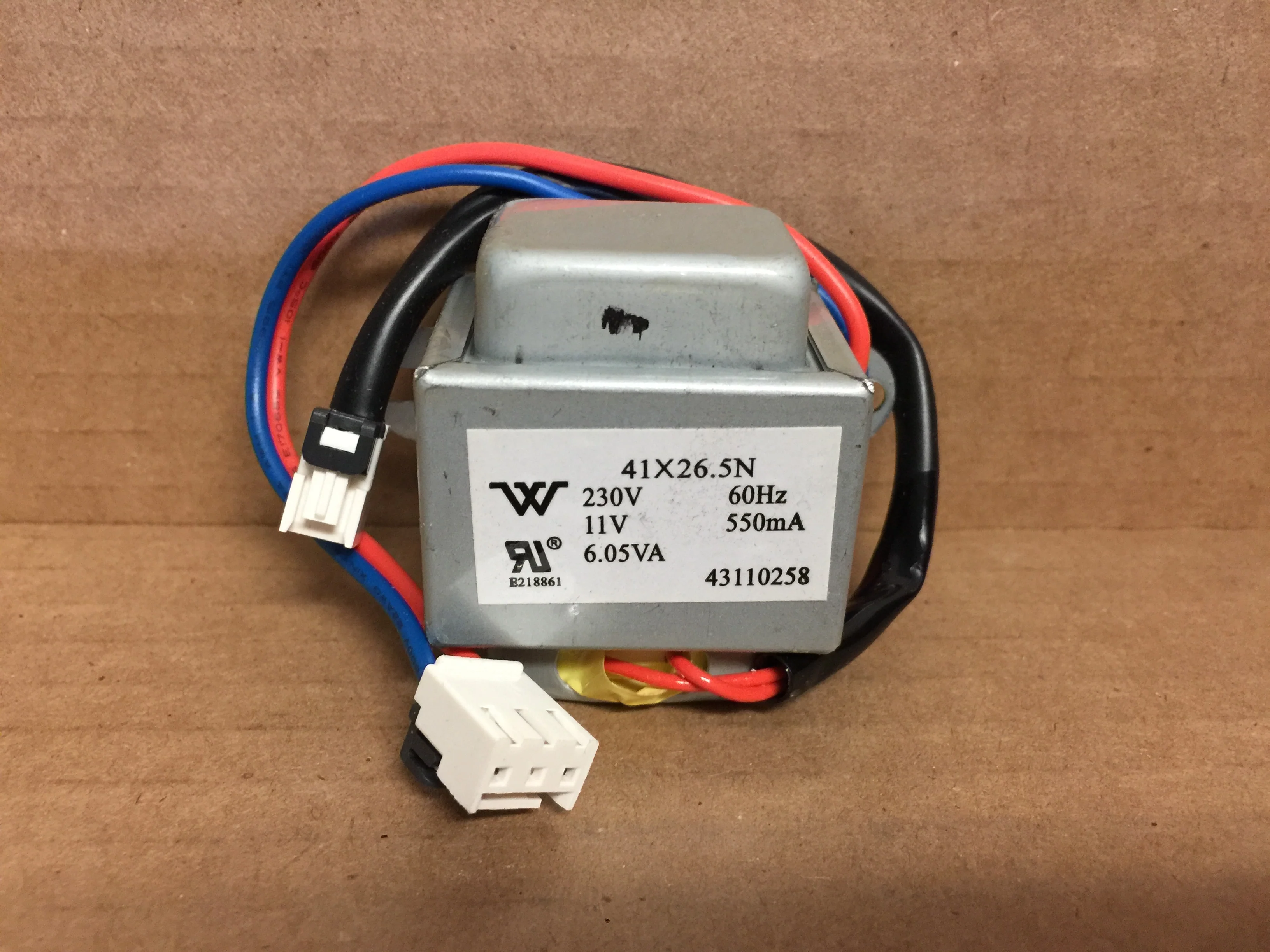 Transformer; 41 X 26.5N, 230V, 60Hz, VA 6.05 - Image 5