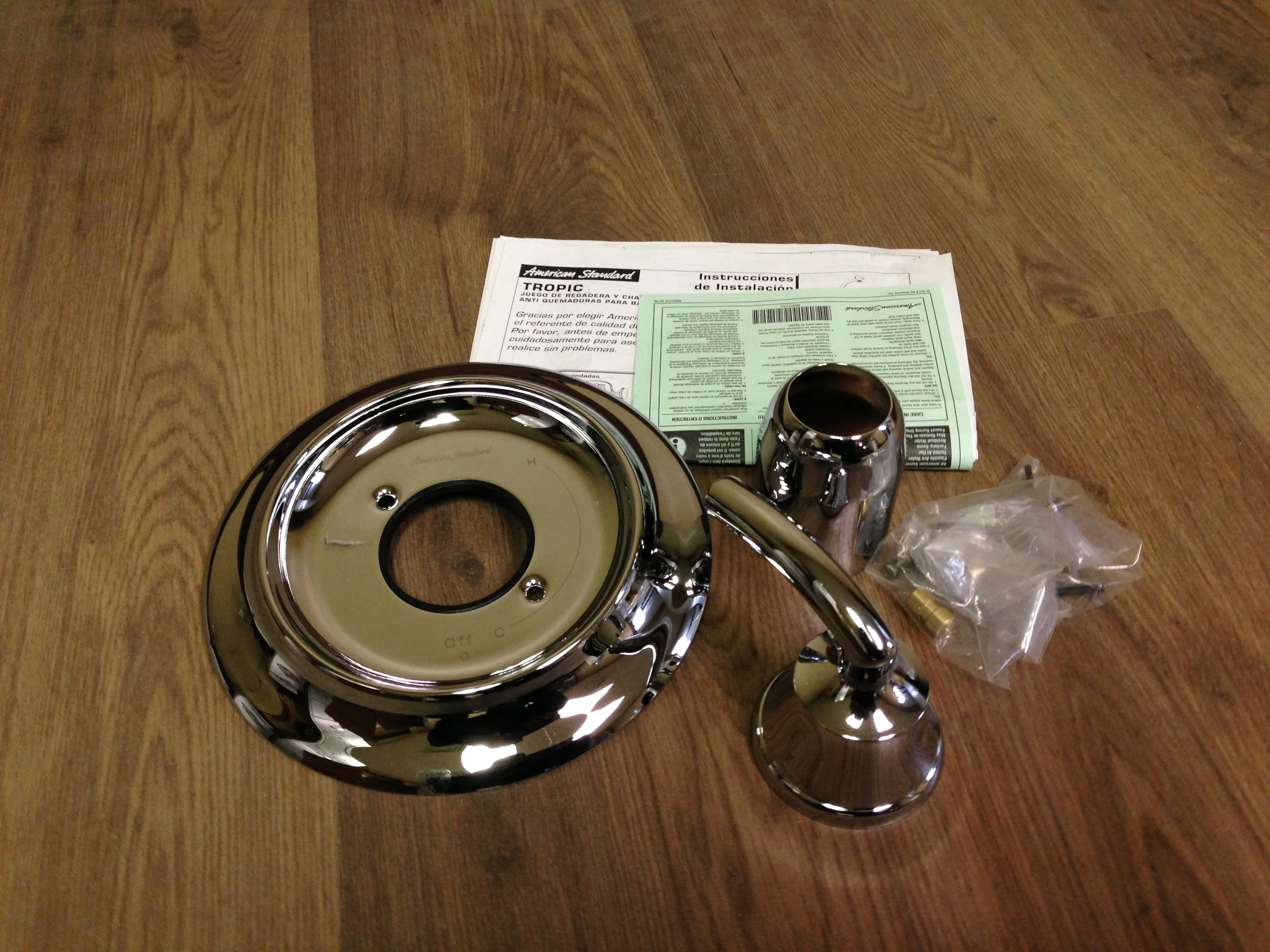 Tropic Handle Only Trim Kit; Less Valve, Chrome - Image 2