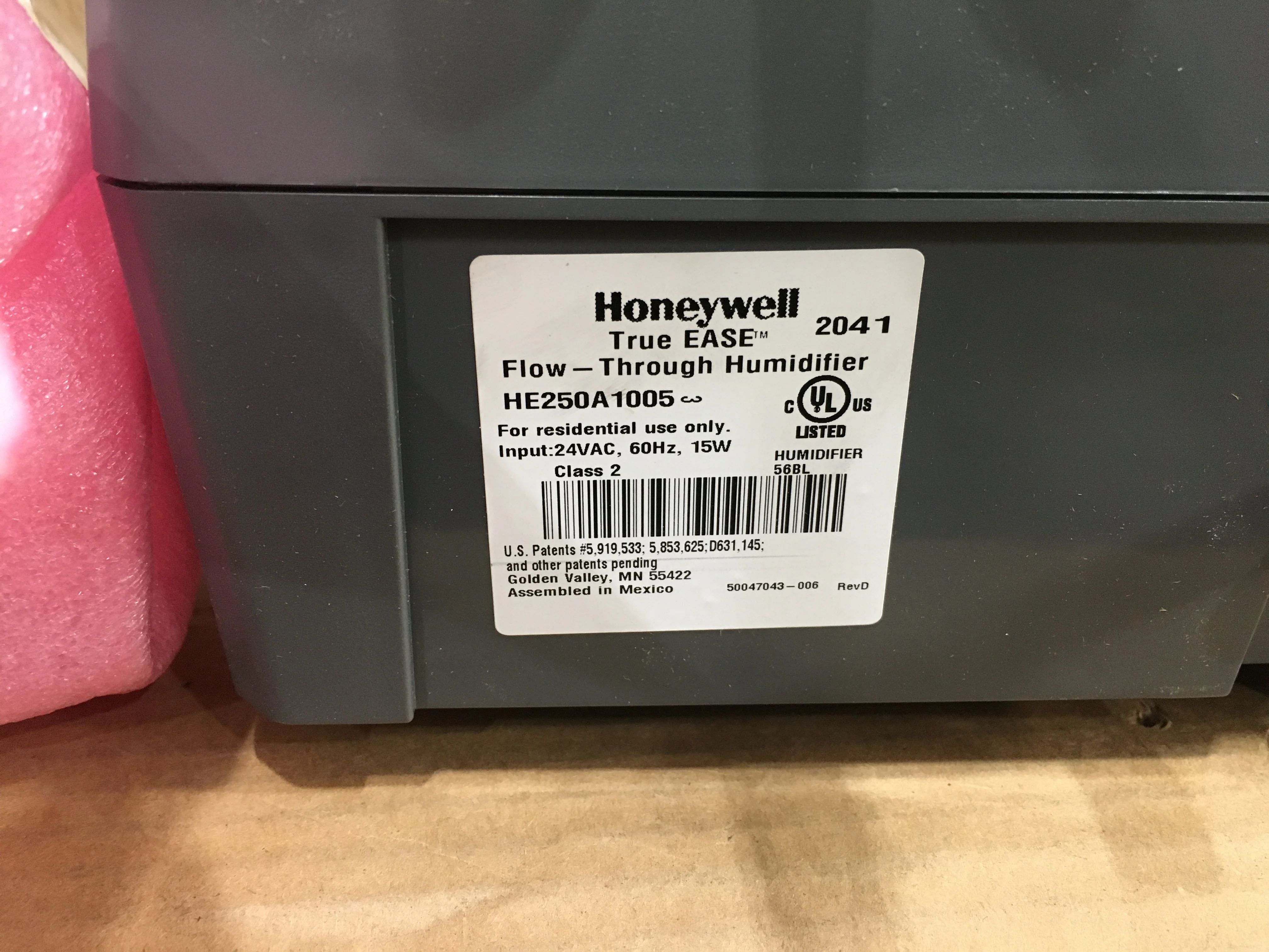 TRUEEASE ADVANCED BYPASS HUMIDIFIER 24V - Image 3