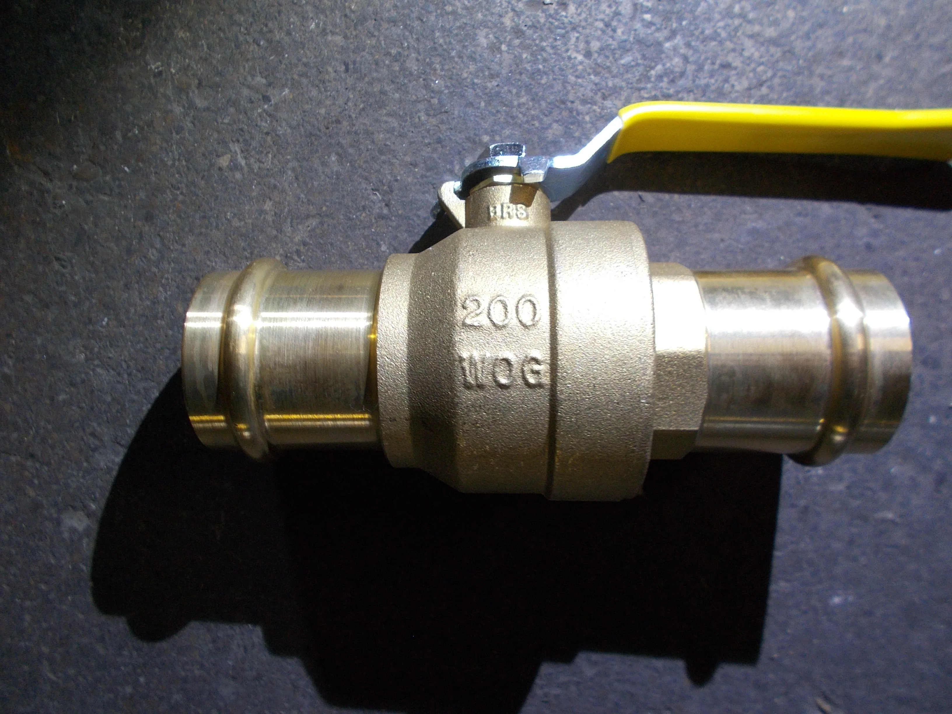 ULTRA PRESS 1 1/2" BRASS PRESS BALL VALVE - Image 4