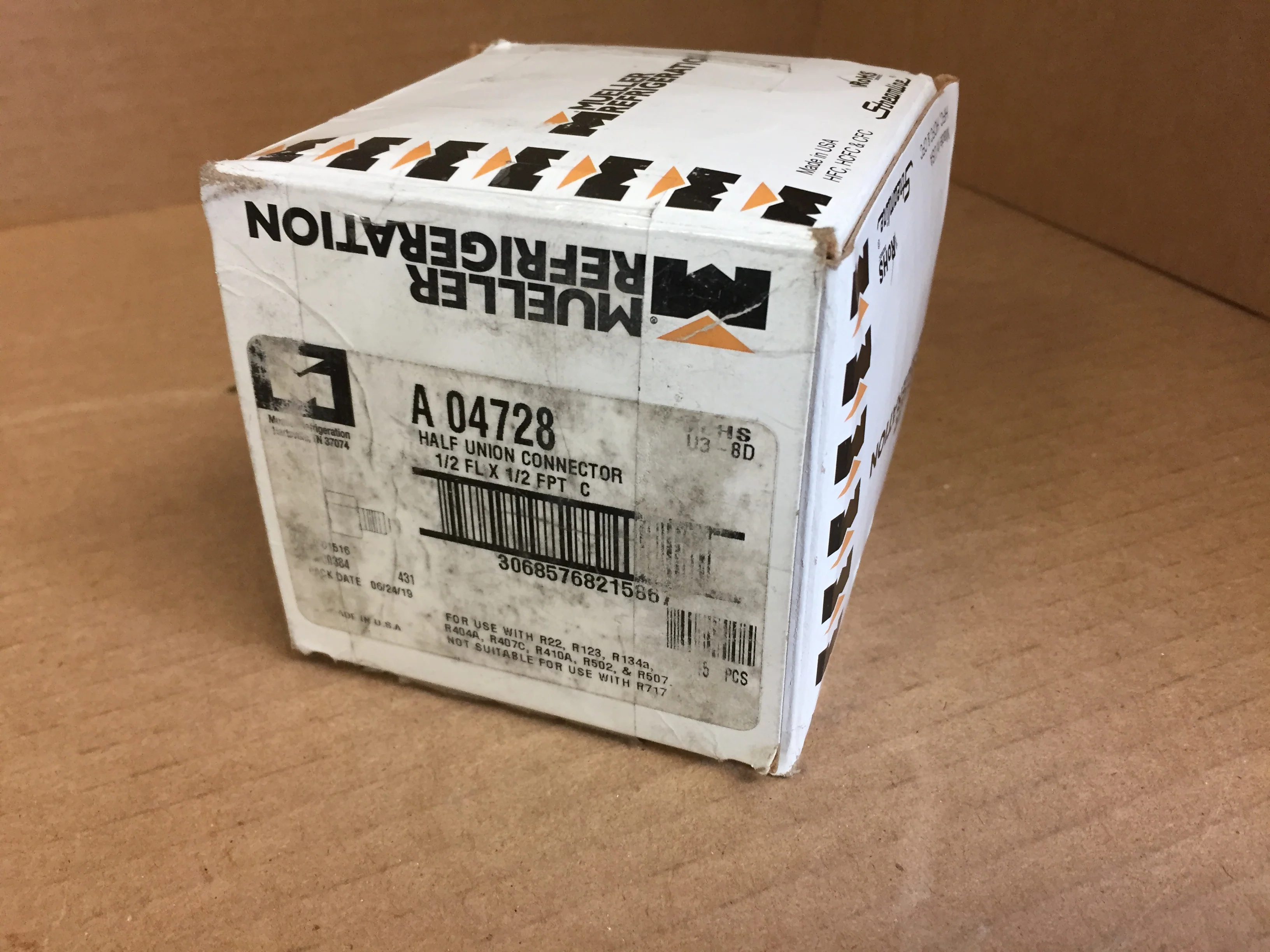 HALF UNION CONNECTOR, 1/2" MALE & FEMALE (QTY PER BOX: 15) - Image 4