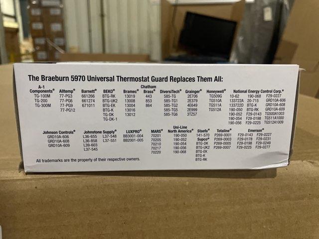 Universal Thermostat Guard, Clear Plastic - Image 3