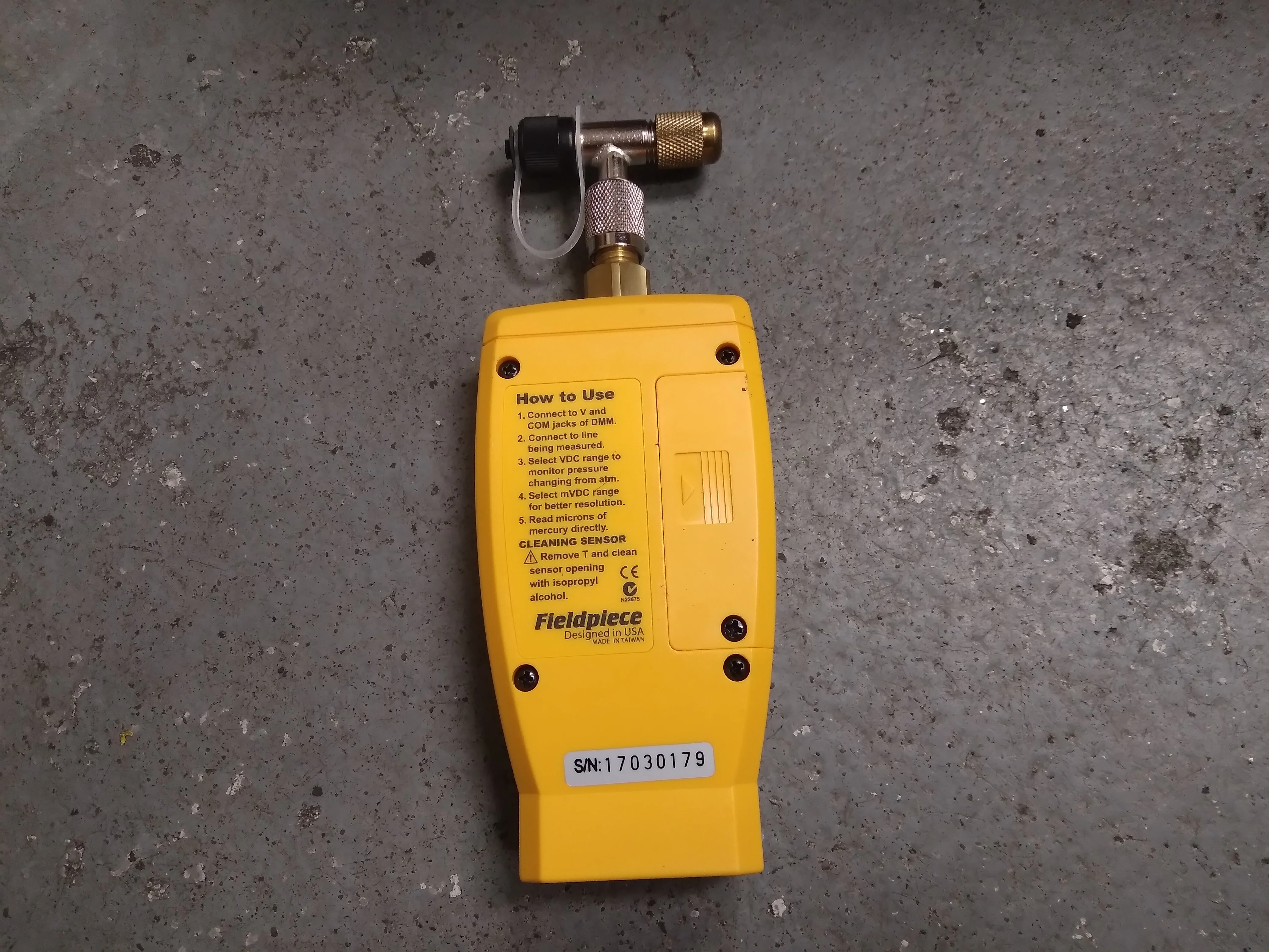 Vacuum Gauge Accessory Head - Image 3