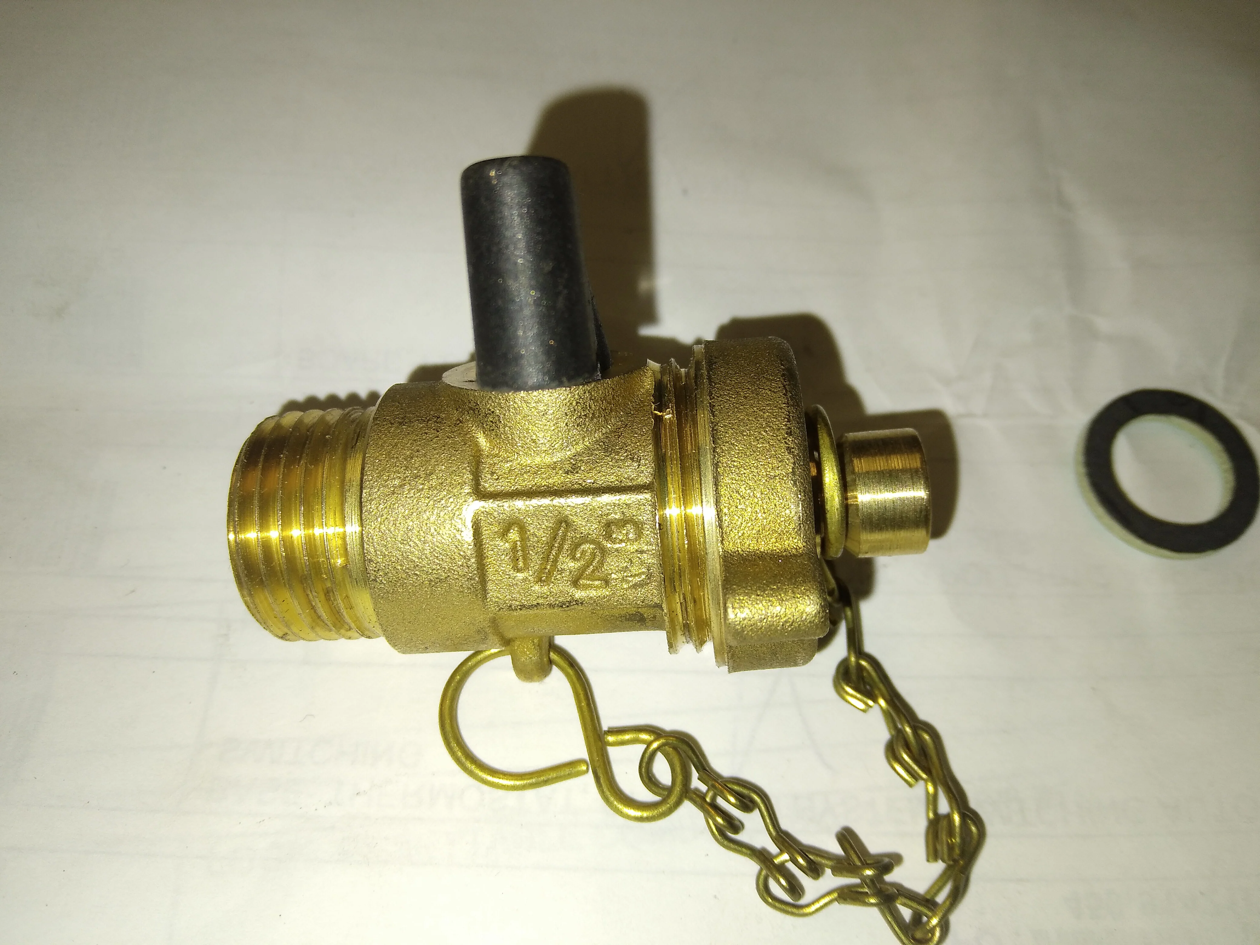 Boiler Drain Valve; 1/2"NPT-3/4"NH - Image 3