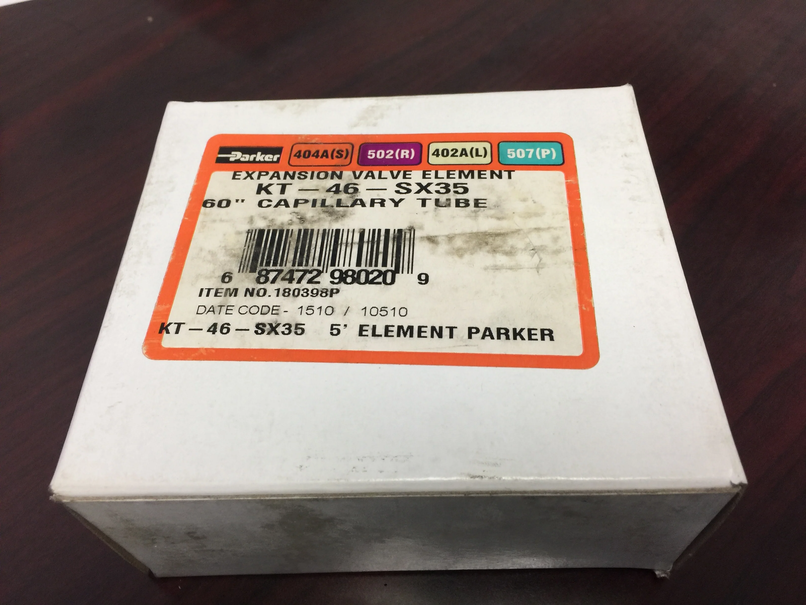 Valve; Thermostatic Expansion Head Power Element, R-502, R-404A, R-402A, R-507 - Image 4