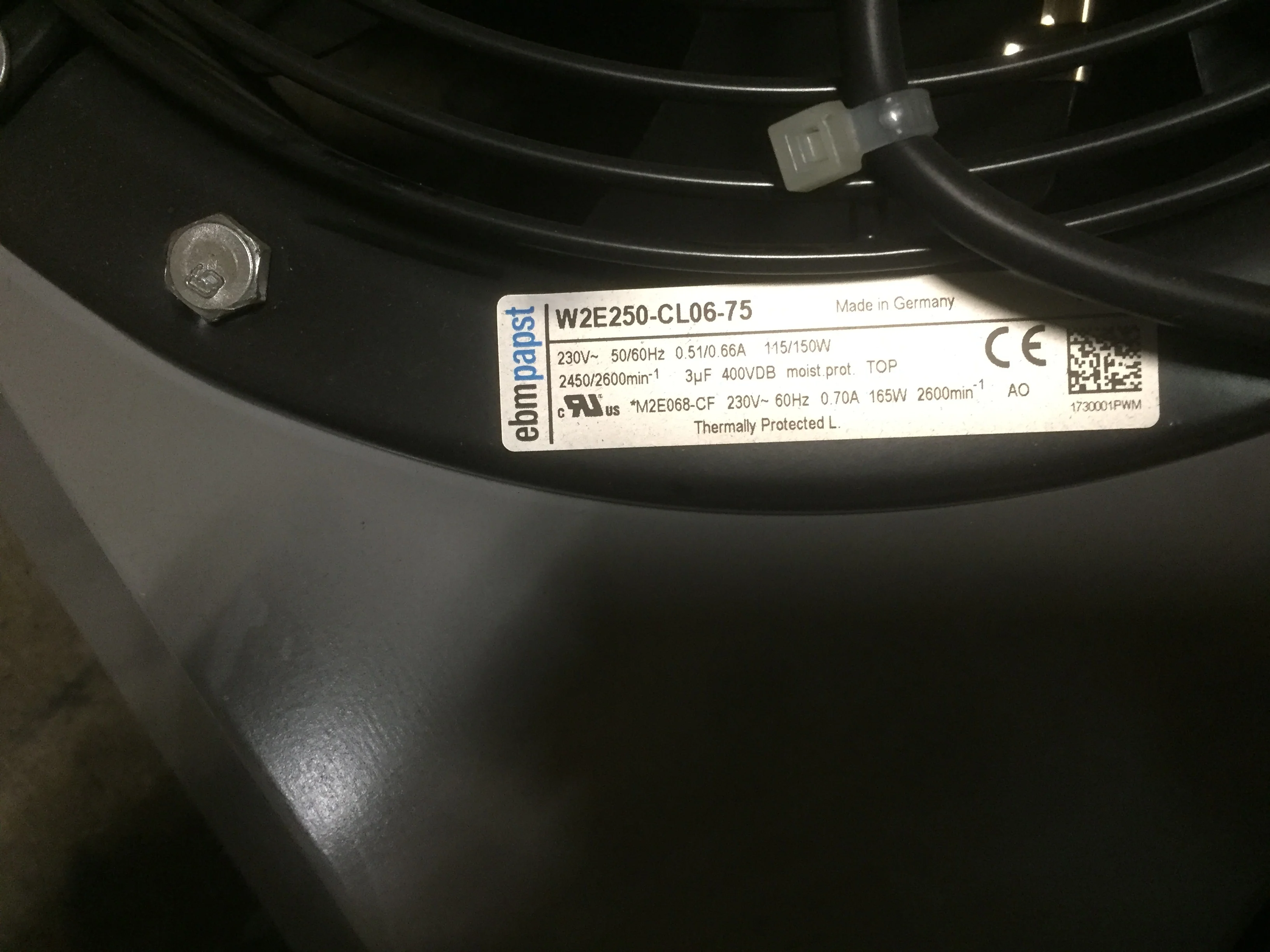 Vertical 2-Fan Power Exhaust 208/230 Volt 1 Phase - Image 6