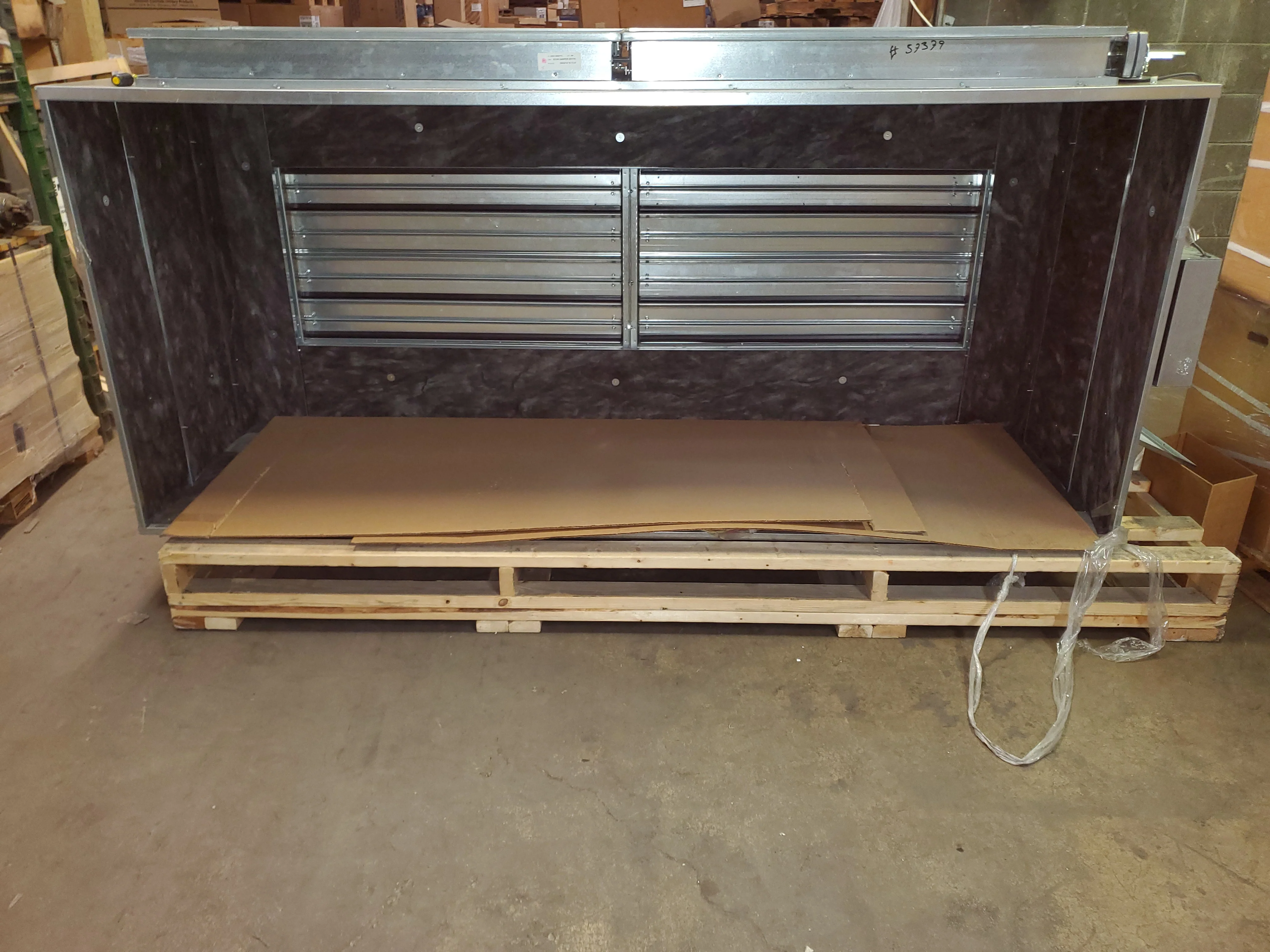 Vertical DSV Airside Economizer for a DVS300 Unit