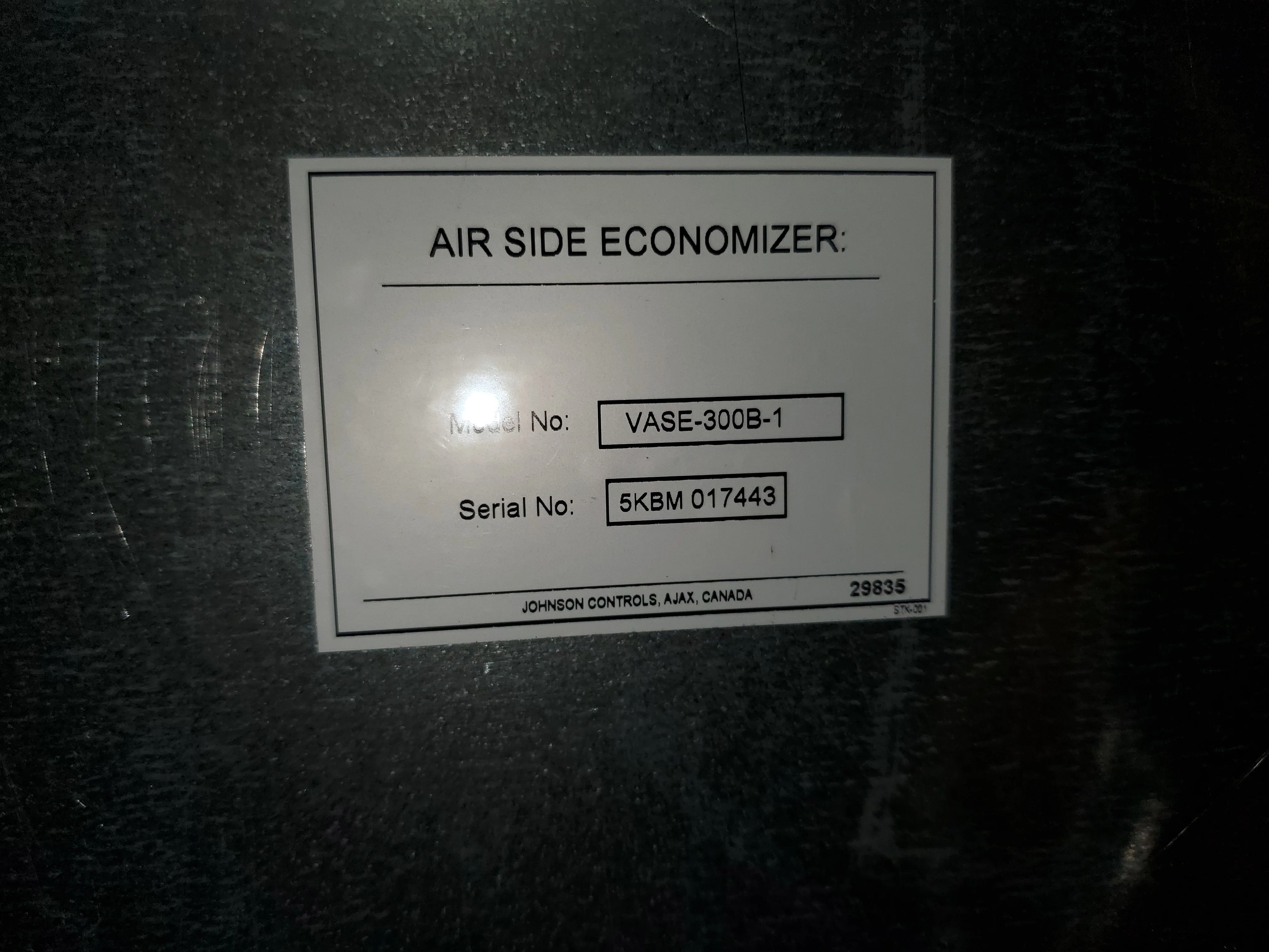 Vertical DSV Airside Economizer for a DVS300 Unit - Image 6