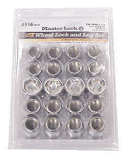 Wheel Lock & Lug Set 14mm x 1.5 - Image 2