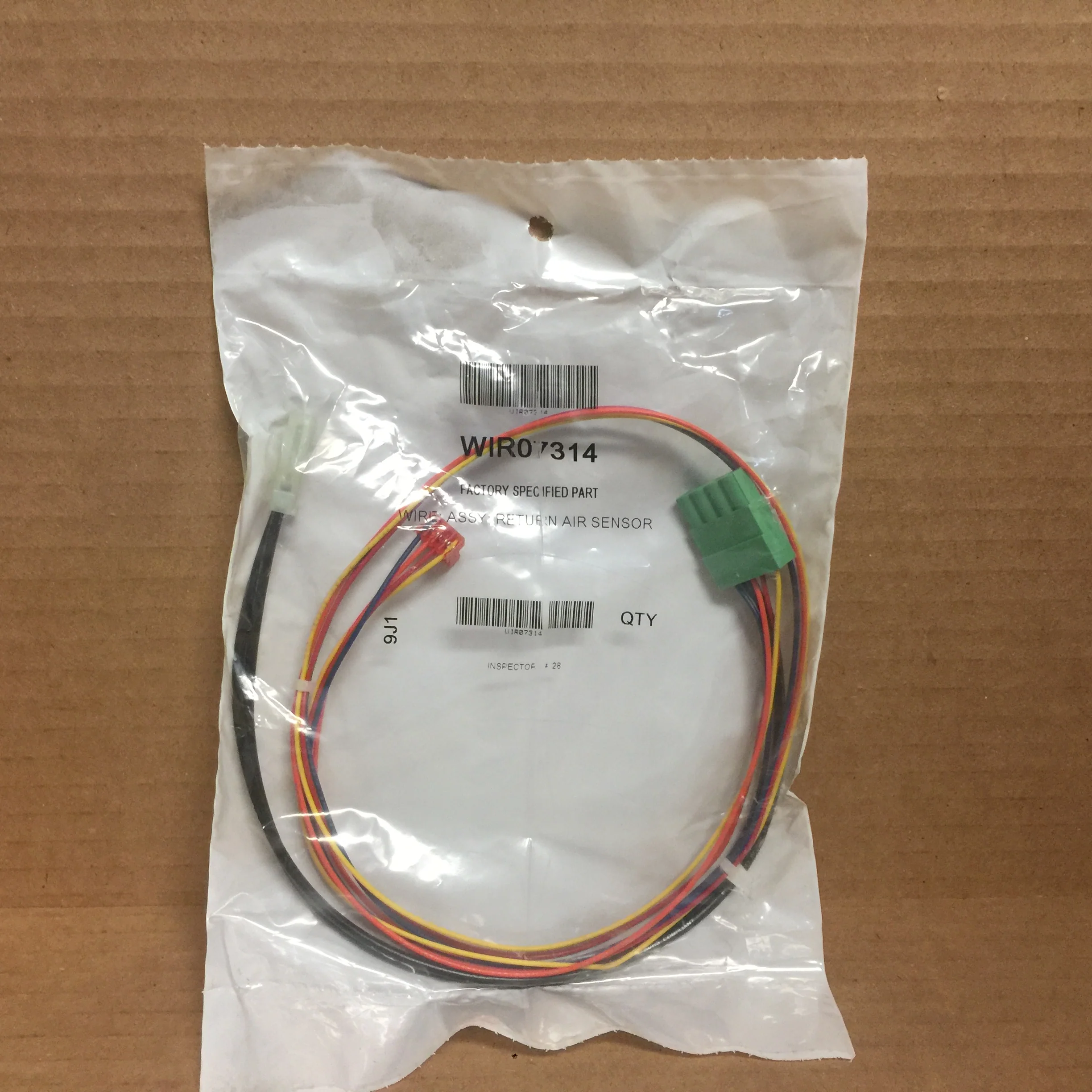WIRE; ASSEMBLY, RETURN AIR SENSOR
