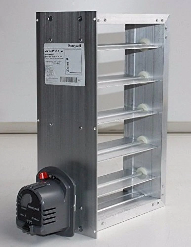 ZD Series, Parallel Blade Zone Damper Extruded Aluminum, Volts: 24, Hertz: 60 - Image 2